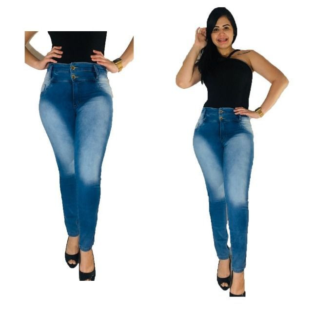 Kit 5 calças Jeans femininas- Para revenda - Foto 4