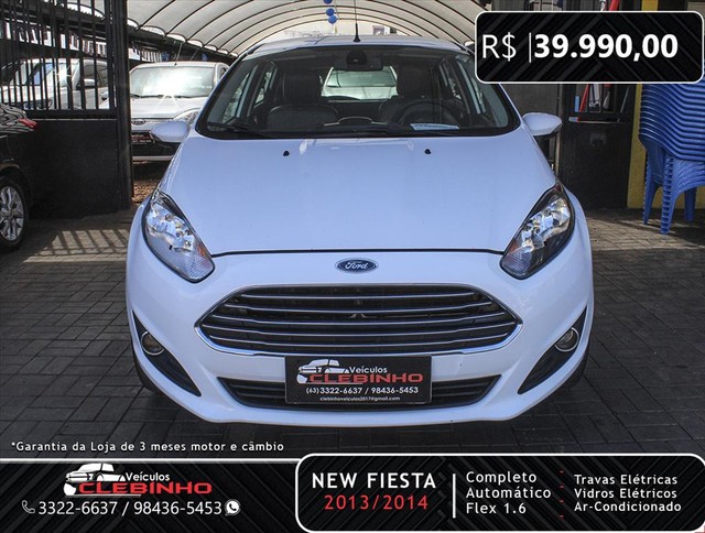 FORD FIESTA 1.6 TITANIUM HATCH 16V FLEX 4P AUTOMÁTICO