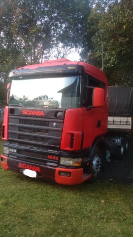 SCANIA 124 ANO 2002 CALIBRE 360 6×2