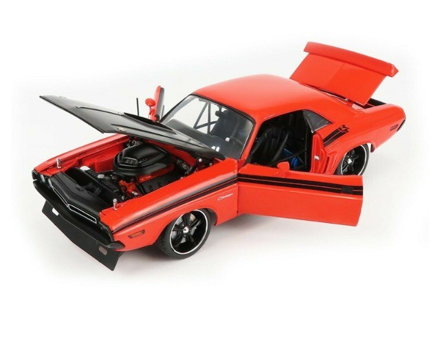 Dodge Challenger R/T Street Fighter Fireball 1971 GMP 1/18 Edição Limitada (Encomenda). - Foto 6