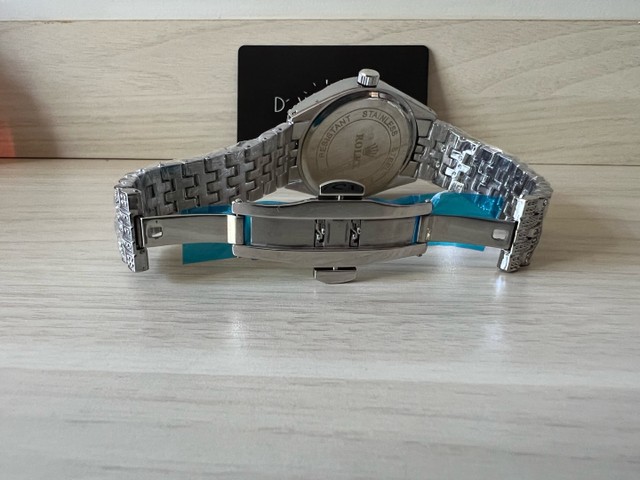 Relógio Masculino Relógio Feminino Rolex Cravejado IcedOut Zirconia   - Foto 6