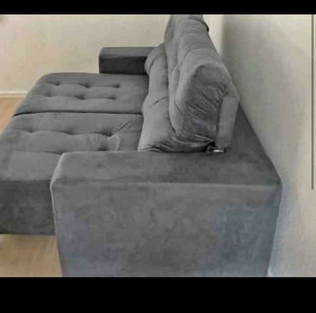 SOFÁ RETRÁTIL E RECLINÁVEL NEW YORK 2 METROS MIX Móveis Conceição