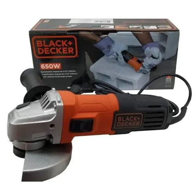 Esmerilhadeira 4.1/2 650W 220V G650-BR Black Decker