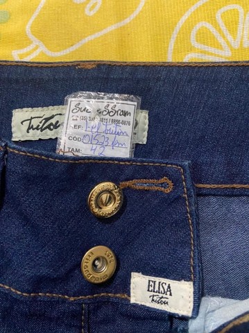 Calça jeans Triton original t. 42 stretch - Foto 2
