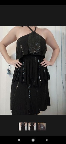Vestido com paetê - Foto 2