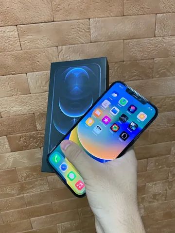 iPhone 12 Pro maxx azul impecável com garantia // adquira hoje  - Foto 2