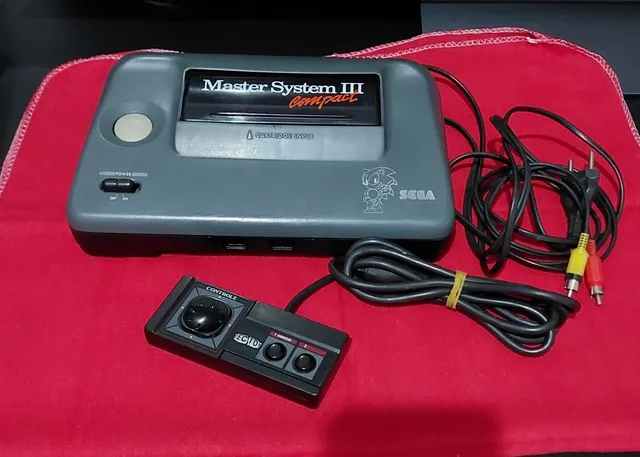 MASTER SYSTEM SUPER COMPACT COM CAIXA SEMINOVO - SEGA