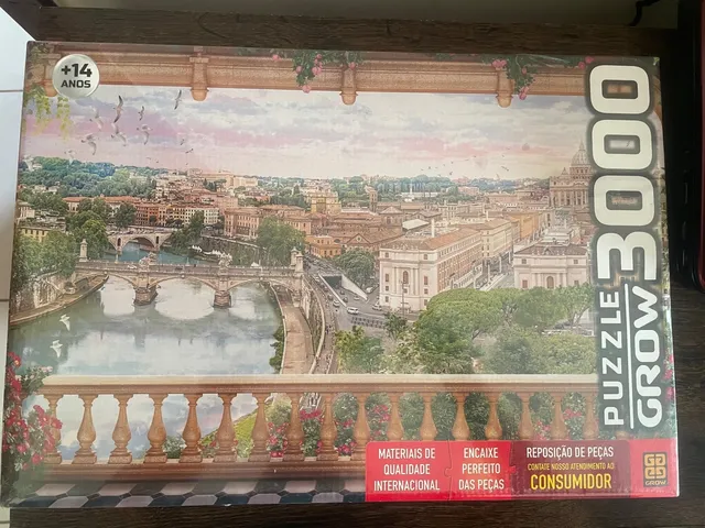 Quebra Cabeça Puzzle Villaggio Di Italia 2000 Peças - Grow