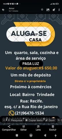 Captação de Apartamento para locação na Rua Recife, Trindade, São Gonçalo, RJ