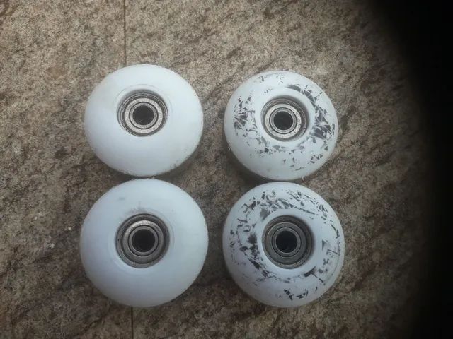 Rodas de skate com rolamentos 