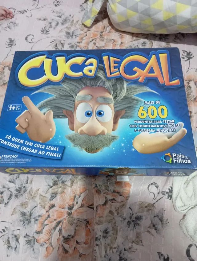 Jogo de Tabuleiro infantil - Cuca Legal - Pais e Filhos