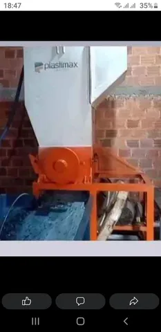 Bom Triturador de sucata de HDPE Shredder plástico caseiro Máquina