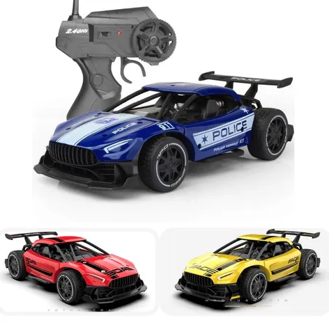 Brinquedo Carro com Controle Remoto: WLtoys-F1 Drift com LED e