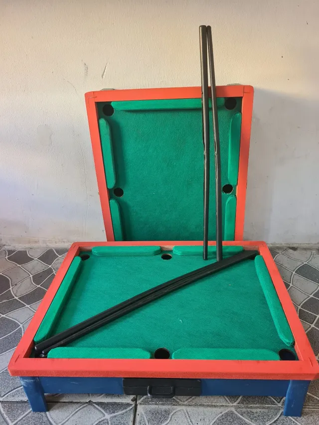 Mesa De Bilhar Snooker Infantil Sinuca Menina ou Menino - Braskit