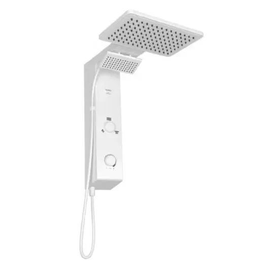 Chuveiro Eletrônico Ducha de Parede Hydra Falls Power Branco 7700W 220V - Foto 2