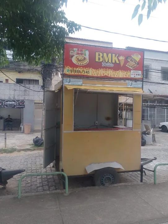 Food truck em ótimo estado