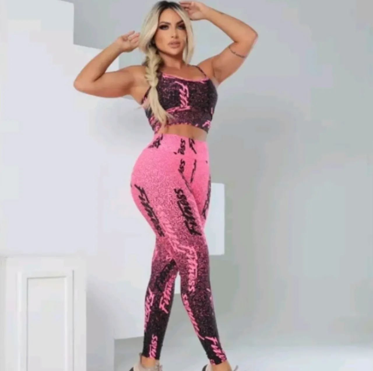 Conjunto Fitness ( Top + Legging) 