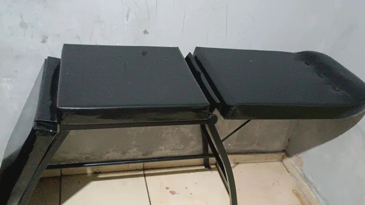 Maca de estética e escadinha 