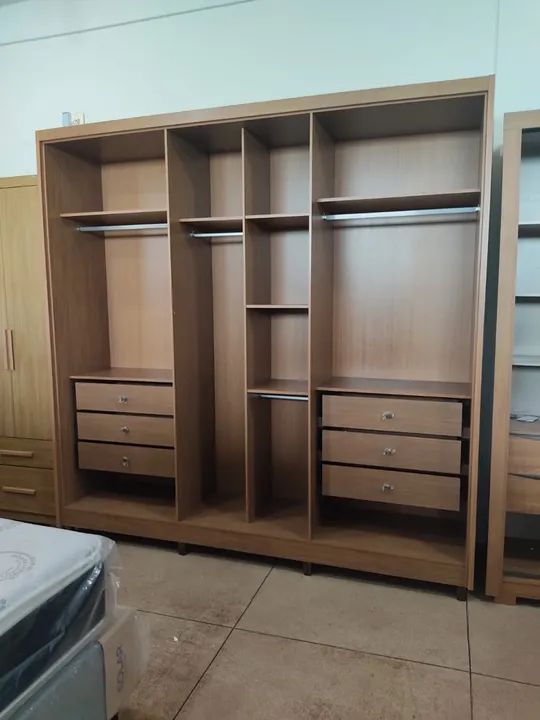 Guarda-roupa casal 100% MDF  - Foto 4