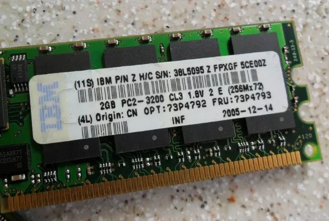 Memoria 2gb Servidor Ibm Xseries 236 - Funcionando