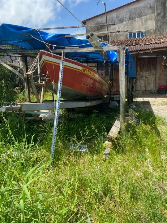 Vendo lancha com reboque  - Foto 4