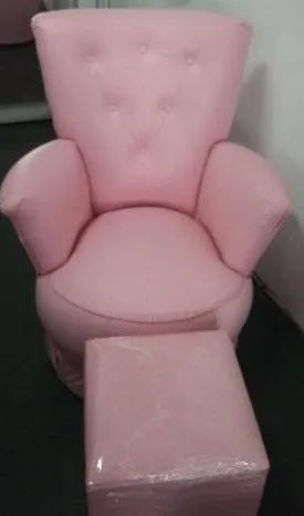 Poltrona Amamentação com Puff Várias Cores. Produto Novo Direto de Fábrica P/Sua Casa. - Foto 3
