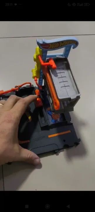 Hot Wheels Pista de Brinquedo Oficina de Reparações