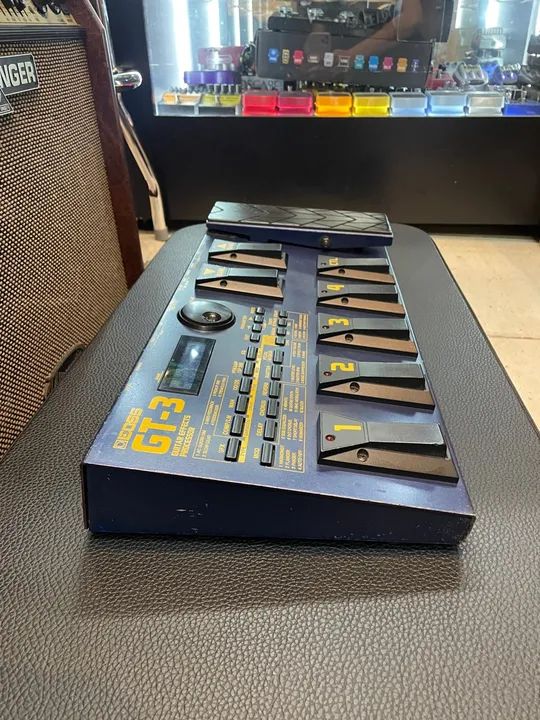 Pedaleira de guitarra Boss Gt3 - Foto 4