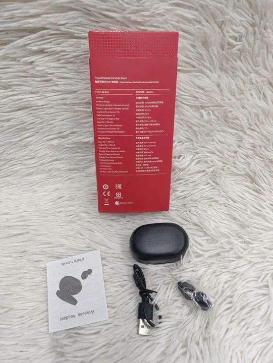 Fone de Ouvido sem Fio Bluetooth 5.0, Modelo AirDots S, Compatível com IOS e Android  - Foto 2