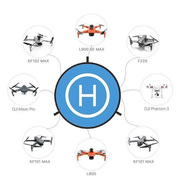Almofada para pouso de drone dobrável universal  - Foto 4