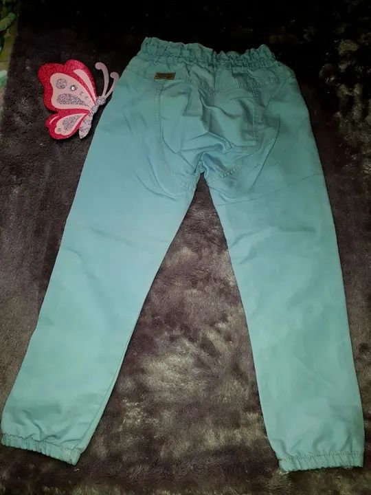 CALÇA MENINA TAM 4 SONHO MÁGICO 105CM - Foto 2