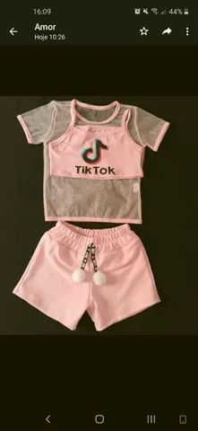 Conjunto Infantil Menina Influencer do 2 ao 10 - Foto 4