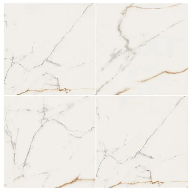 Piso Polido Retificado 87x87 Apuane Extra Formigres Premium - Foto 3