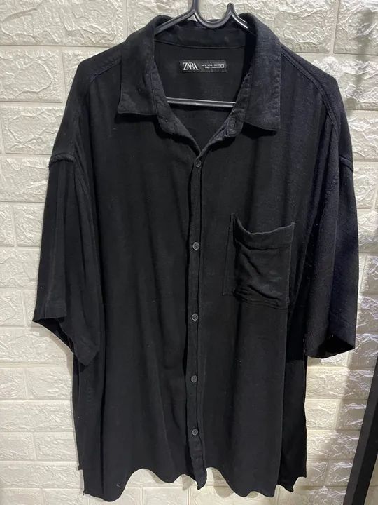 Camisa viscolinho Zara  - Foto 2