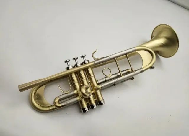 trompete profissional dupla afinação DÒ e SÌ luthieria margewate prosperar completo - Foto 2