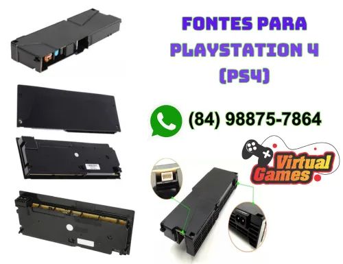 Fontes para Playstation 4 (PS4)