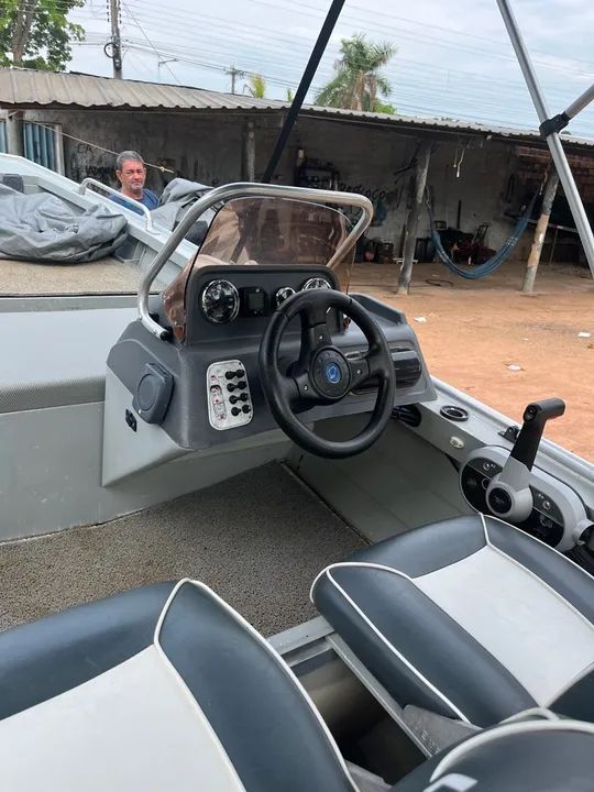 Lancha Apolus 600 motor 100hp ano 2018 - Foto 3