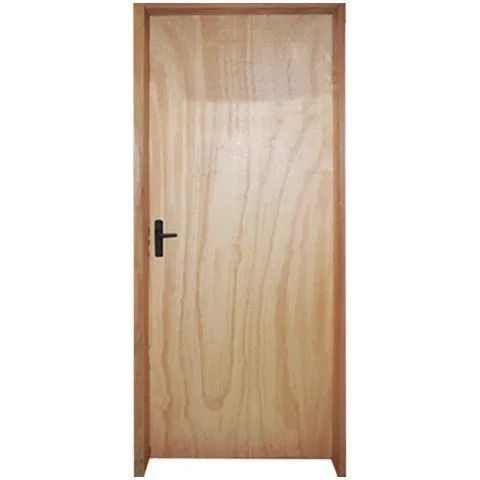 Porta de Madeira com Batente e Fechadura 0,70 x 2,10