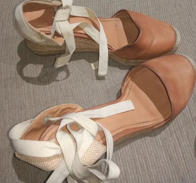 Sandália feminina Anabela- Constance