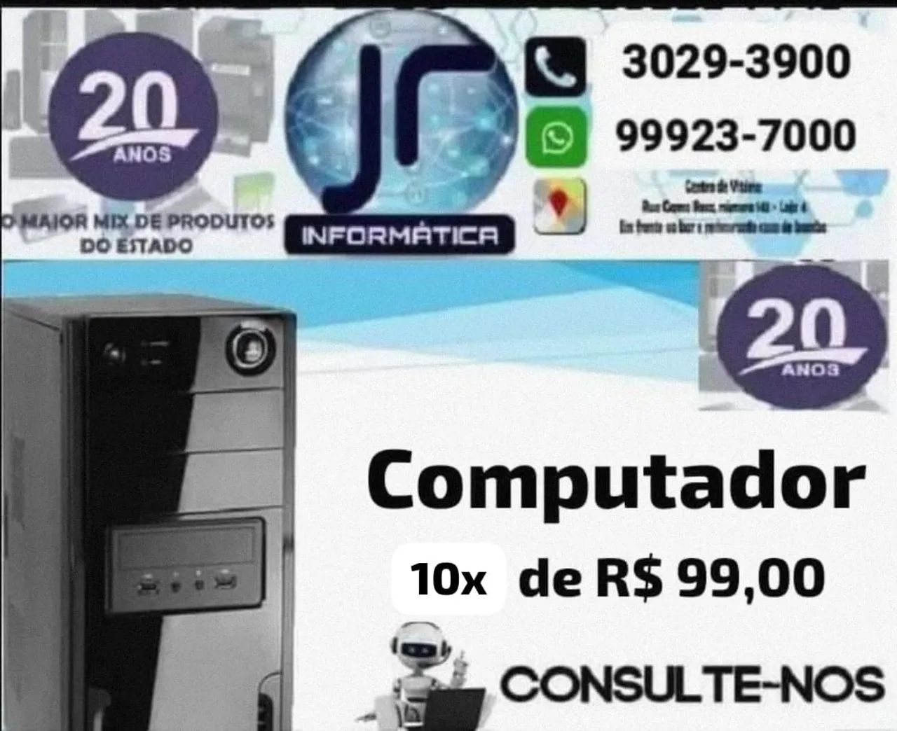 Computador Novo Com Garantia JR