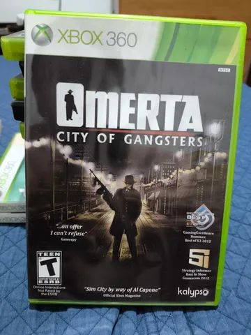 Omerta - City of Gangsters Xbox 360 Original, mídia física. - Foto 2
