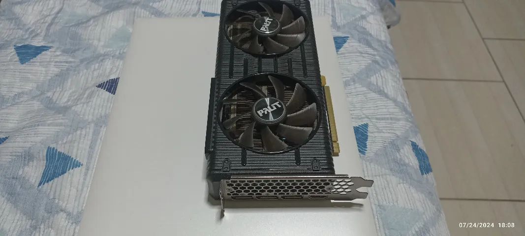 Placa de video RTX 3060ti 8gb Palit perfeito estado - Foto 3
