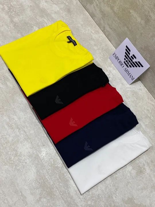 Camiseta Importada Emporio Armani Básica Logo Clássico