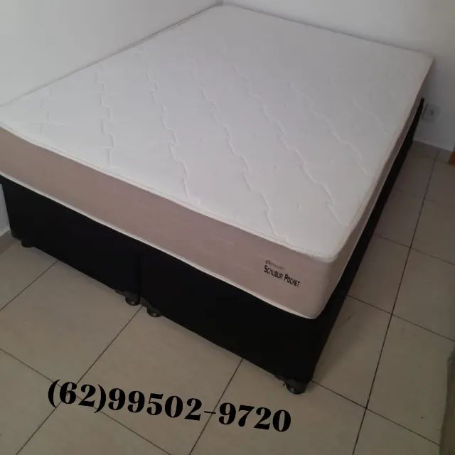 Cama Box Casal um toque de elegância. 