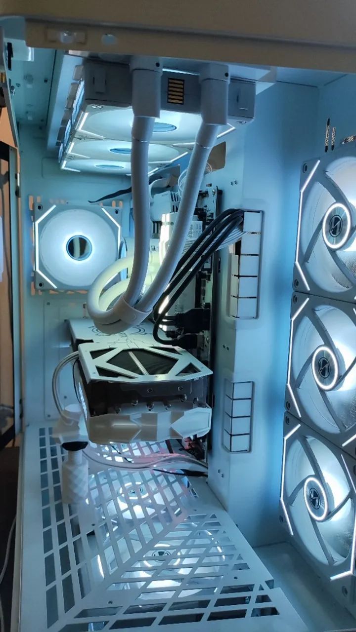 Setup Gamer DOS SONHOS Full White | i7 13700K + RTX 4070 Ti   - Foto 4