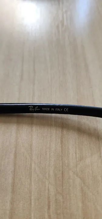 Óculos de sol Ray Ban 8119 Preto e Lente Verde - Foto 6