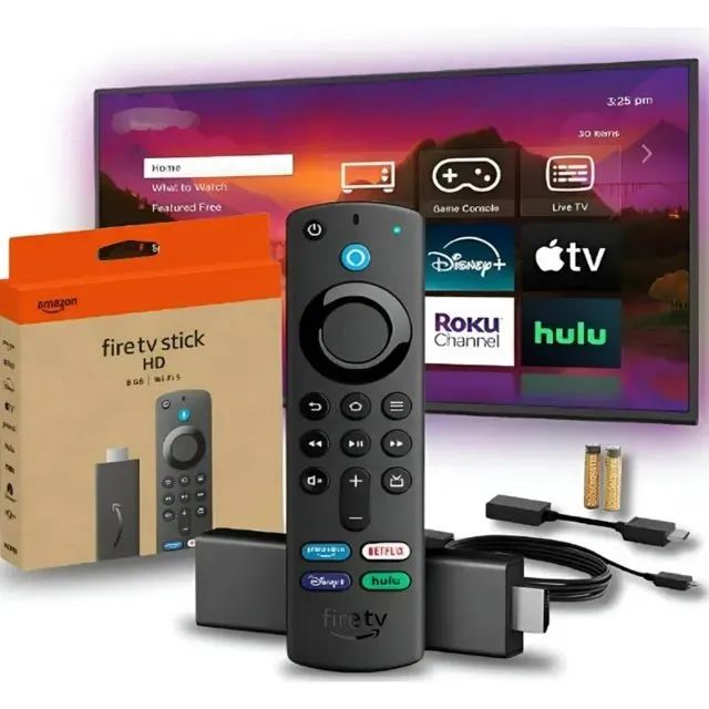 Fire Tv Stick Hd 8Gb Wi-fi 5 Original - Loja Natan Abreu  - Foto 4