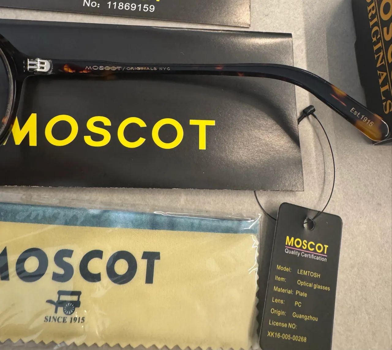 Óculos Moscot MILTZEN (tamanho P) - Foto 3