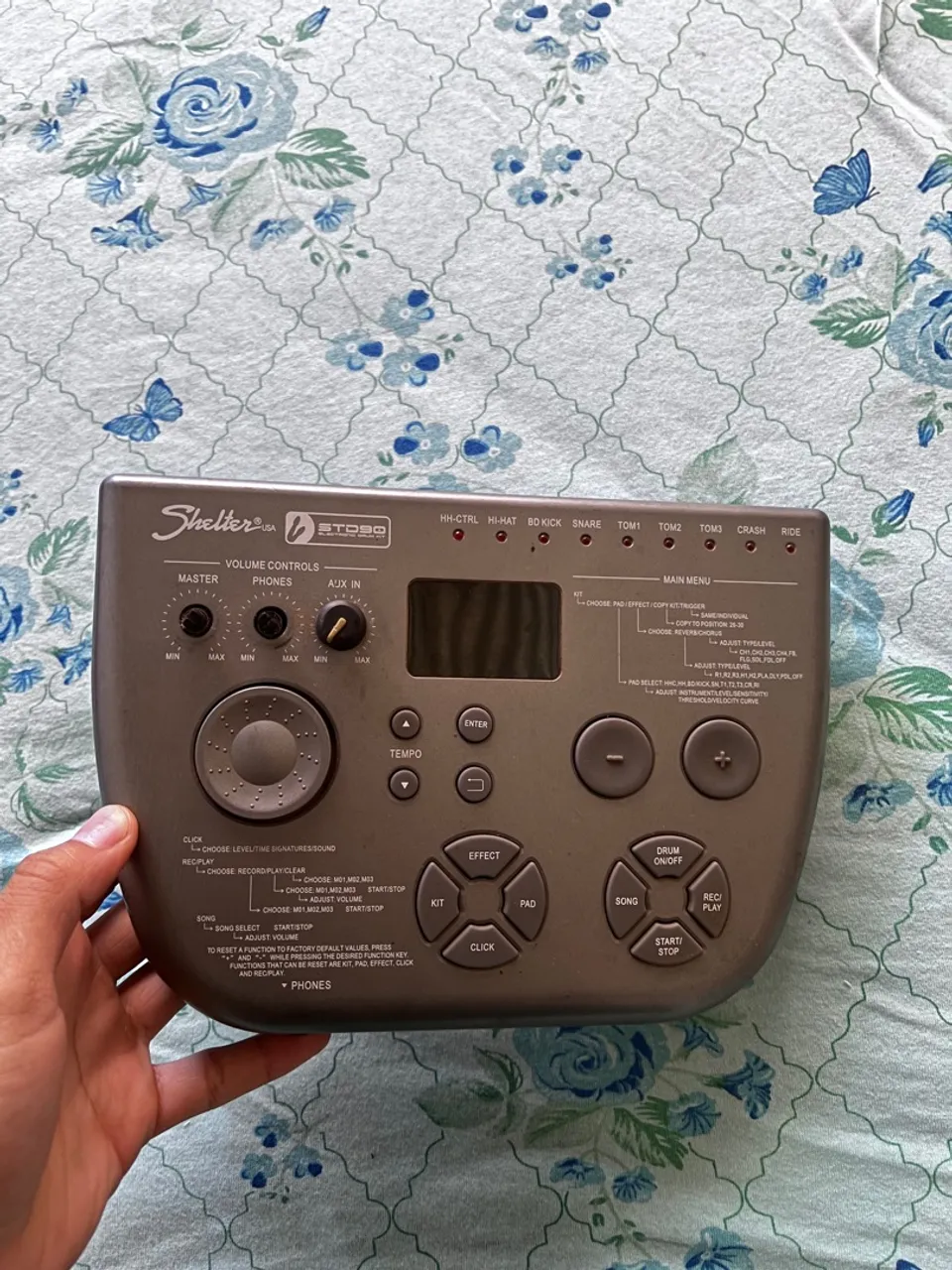 Módulo de bateria eletrônica Shelter ST90