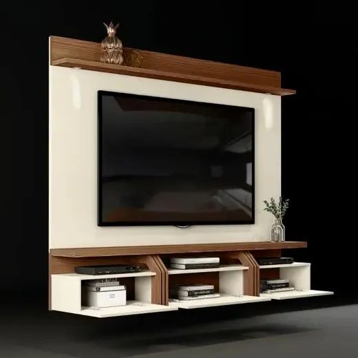 Painel Lodi c/ Porta Basculante e LED p/ TV até 70'-Entrega e montagem grátis p/ Fortaleza - Foto 2